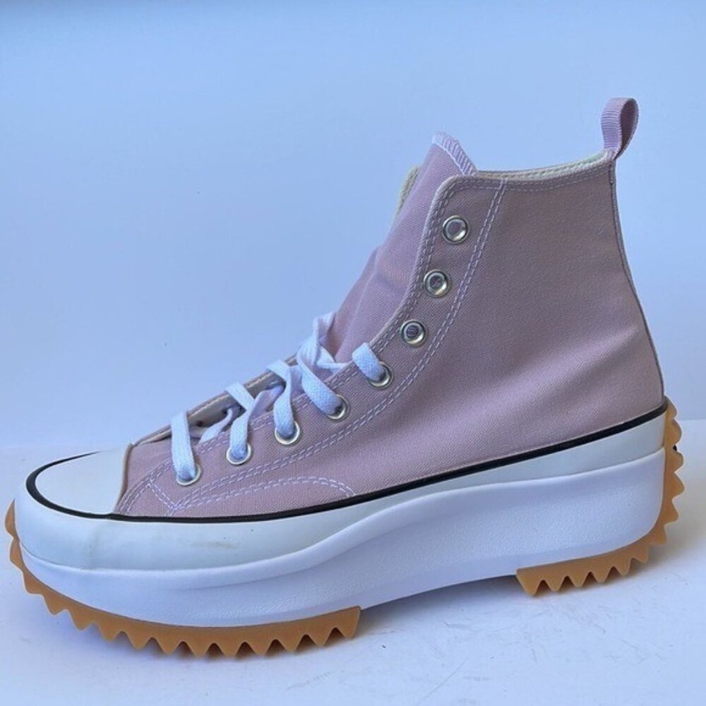 Converse Run Star Hike Hi Himalayan Pink Canvas Sneakers Women’s 10.5 / Men’s 9 - Picture 5 of 10